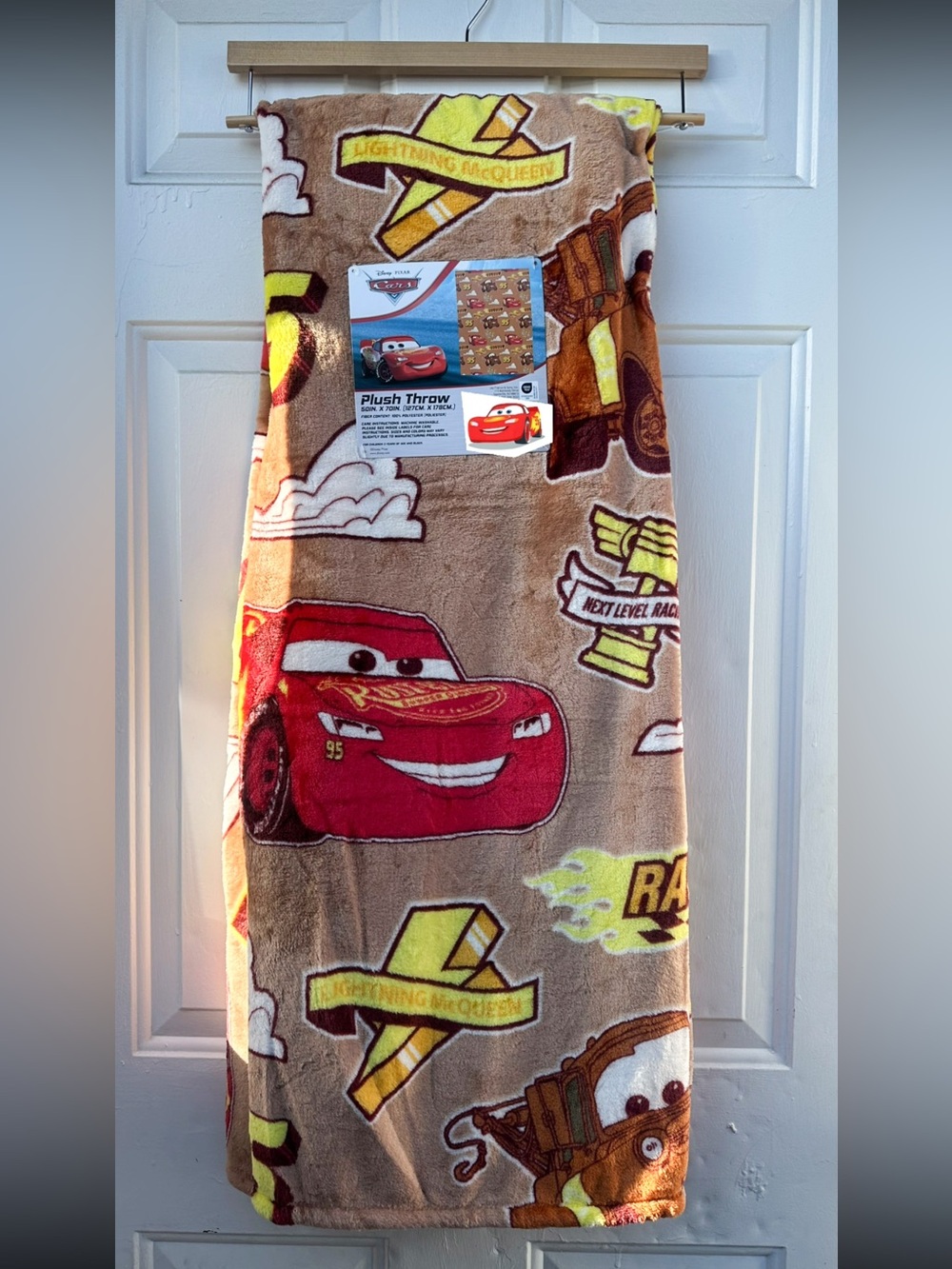 VIRAL Cars Lightning McQueen Fall Blanket
